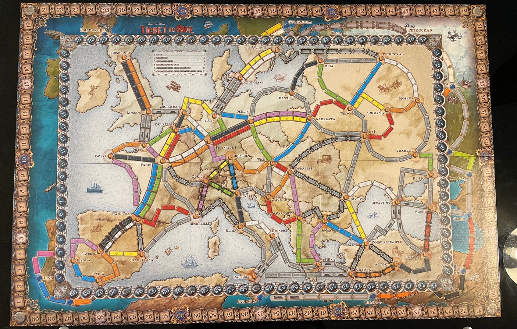 Is Ticket to Ride Europe's 15th Anniversary Edition worth £100